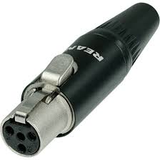 Конектор Neutrik REAN 4-Pole mini XLR Female Connector