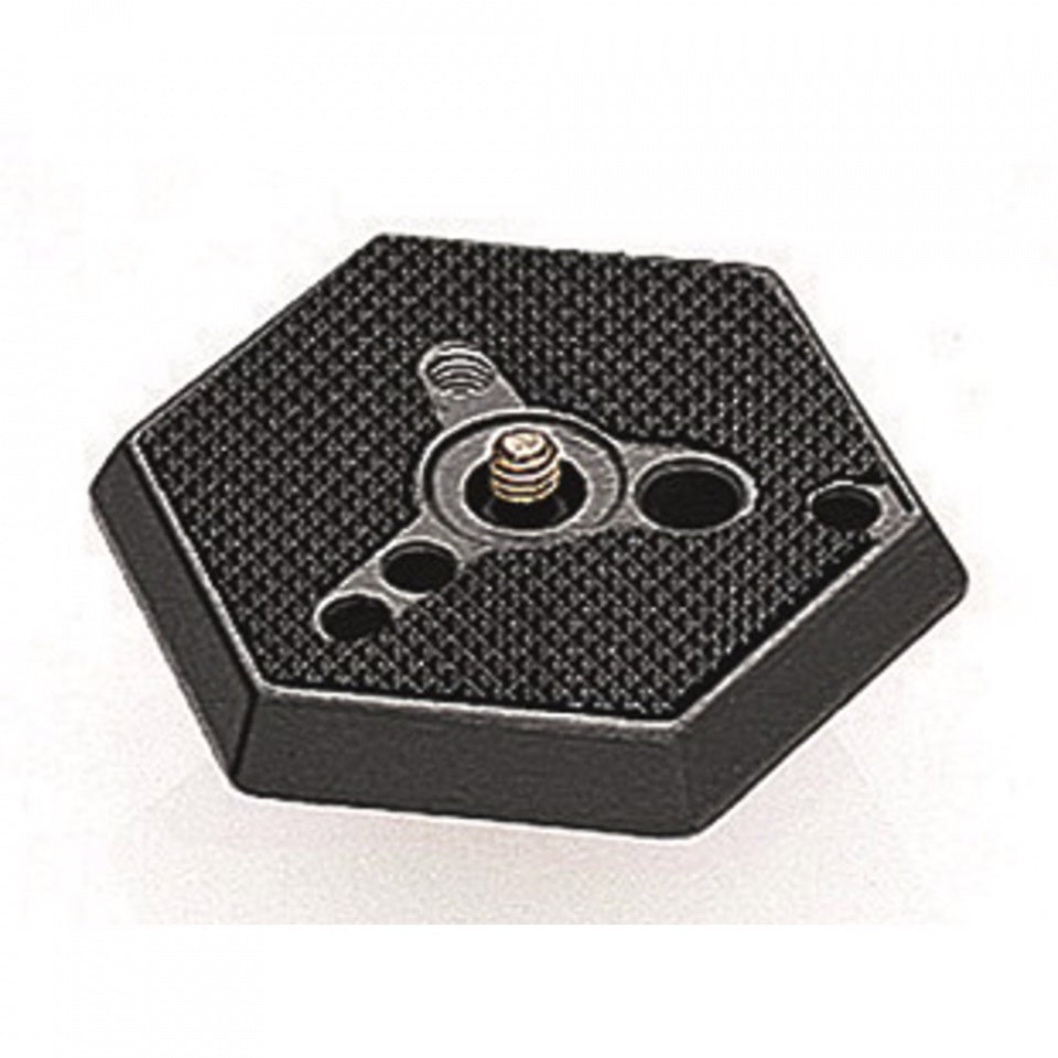 Manfrotto 030-14 Hexagonal Adapter Plate normal with 1/4 screw