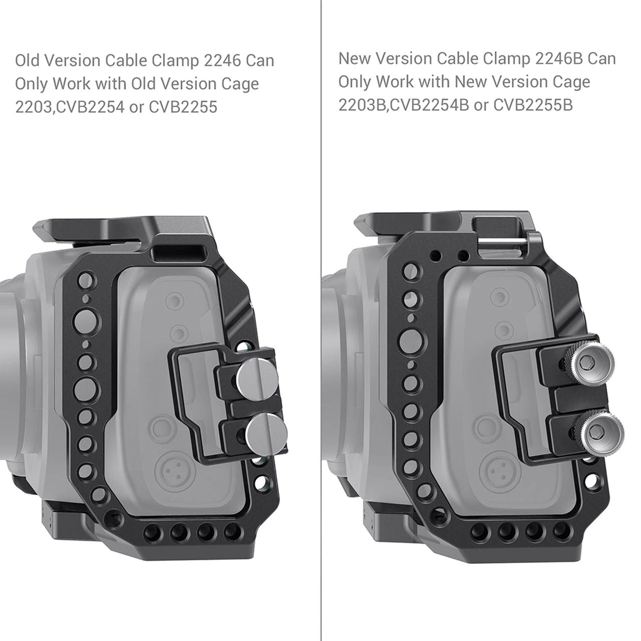 SmallRig HDMI & USB-C Cable Clamp for BMPCC 4K & 6K 2246B