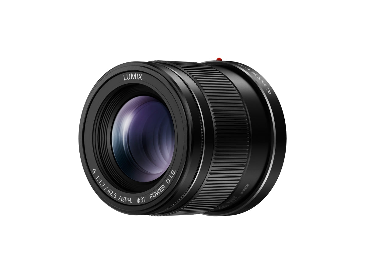 Обектив Panasonic 42.5mm f1.7 Asph Power OIS - Черен