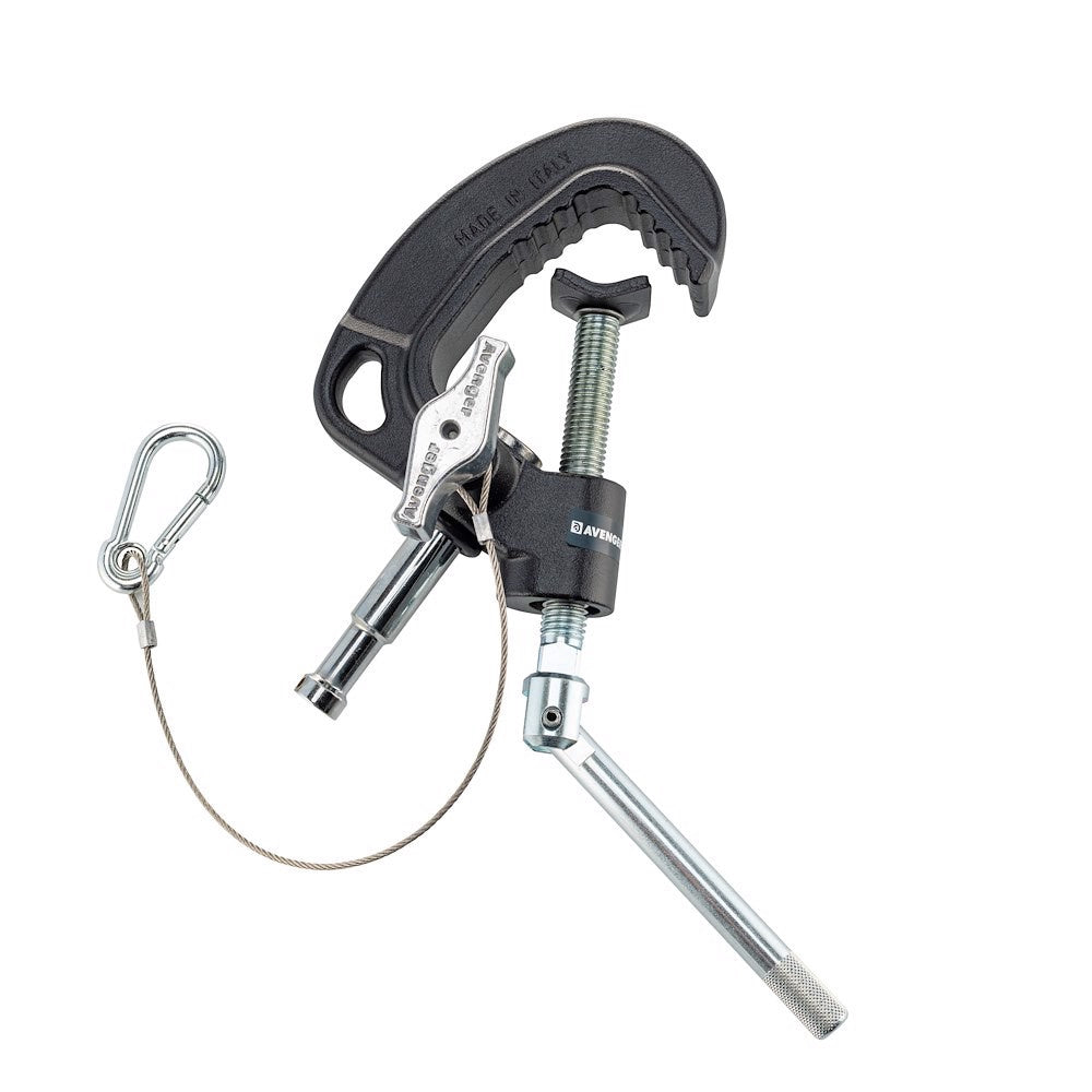 Manfrotto Avenger Baby Pipe Clamp with 16mm/ 5/8in Pin & Tommy Bar