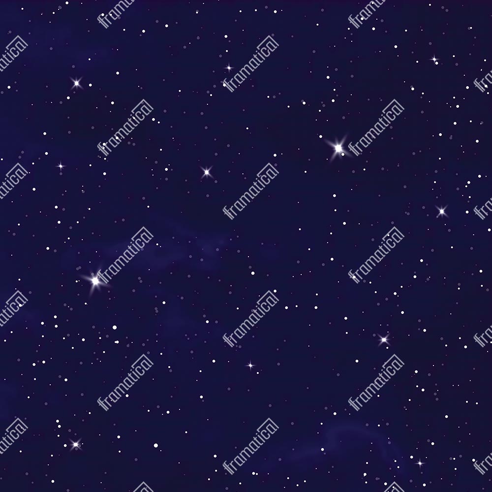 Текстилен фон - Starry Night Sky - 1.50m x 1.00m