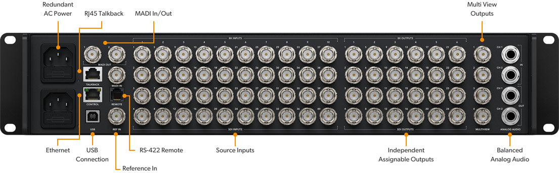Blackmagic Design ATEM Constellation 8K - смесител за видео сигнал