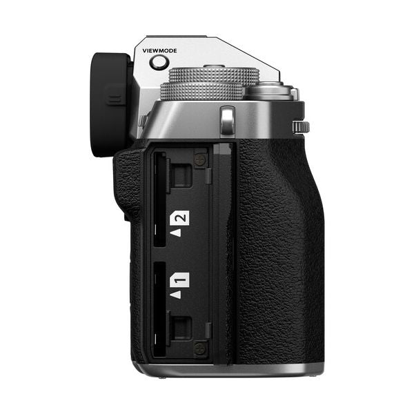 Фотоапарат Fujifilm X-T5 (Сребърен) с обектив Fujifilm XF 16-50mm f/2.8-4.8