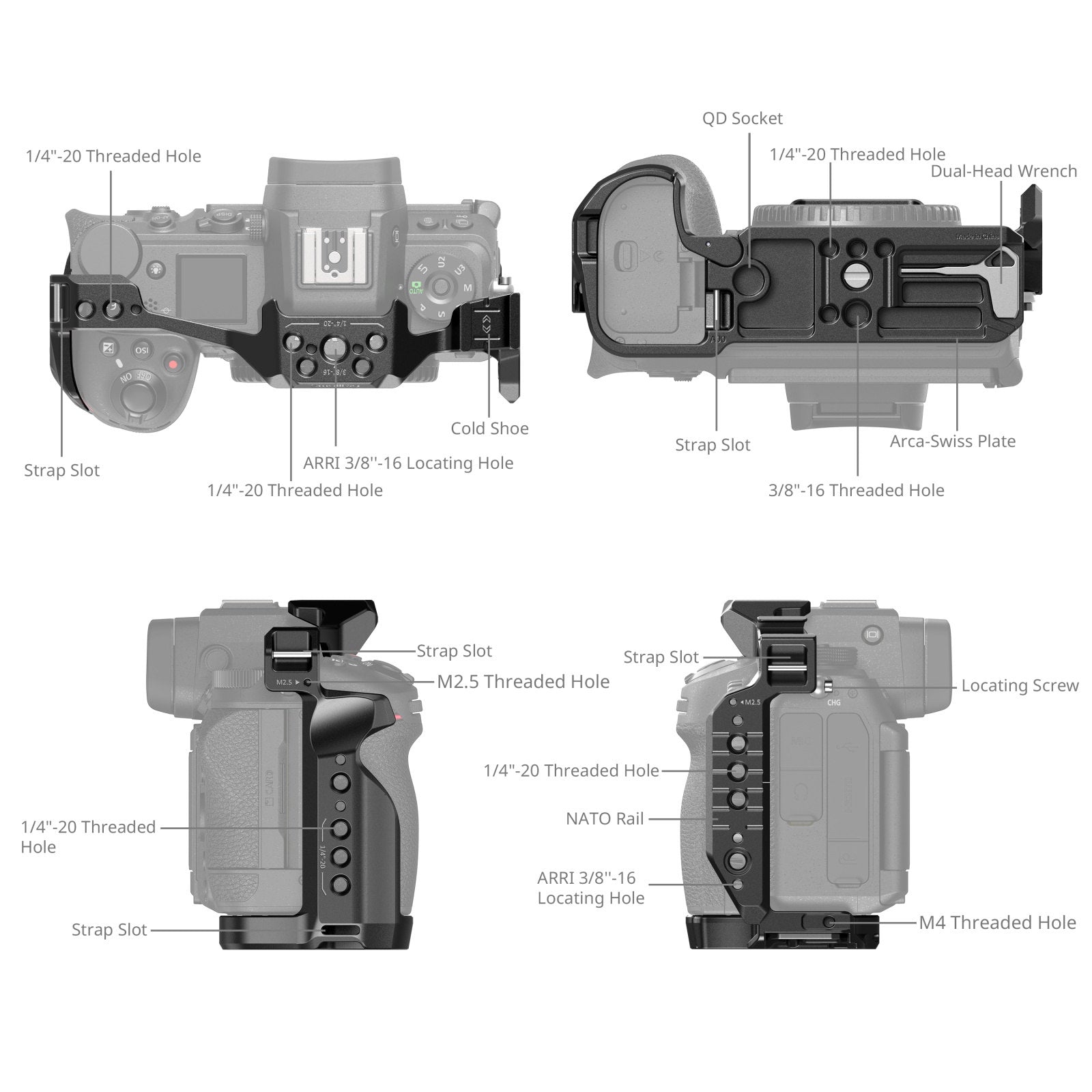 Клетка SmallRig за камера Nikon Z6III