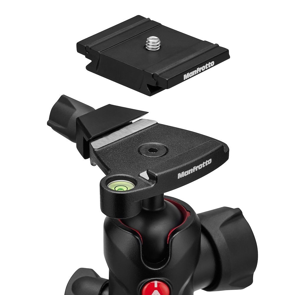 Тravel tripod kit Manfrotto Befree Advanced AS - carbon fiber - Black with twist lock