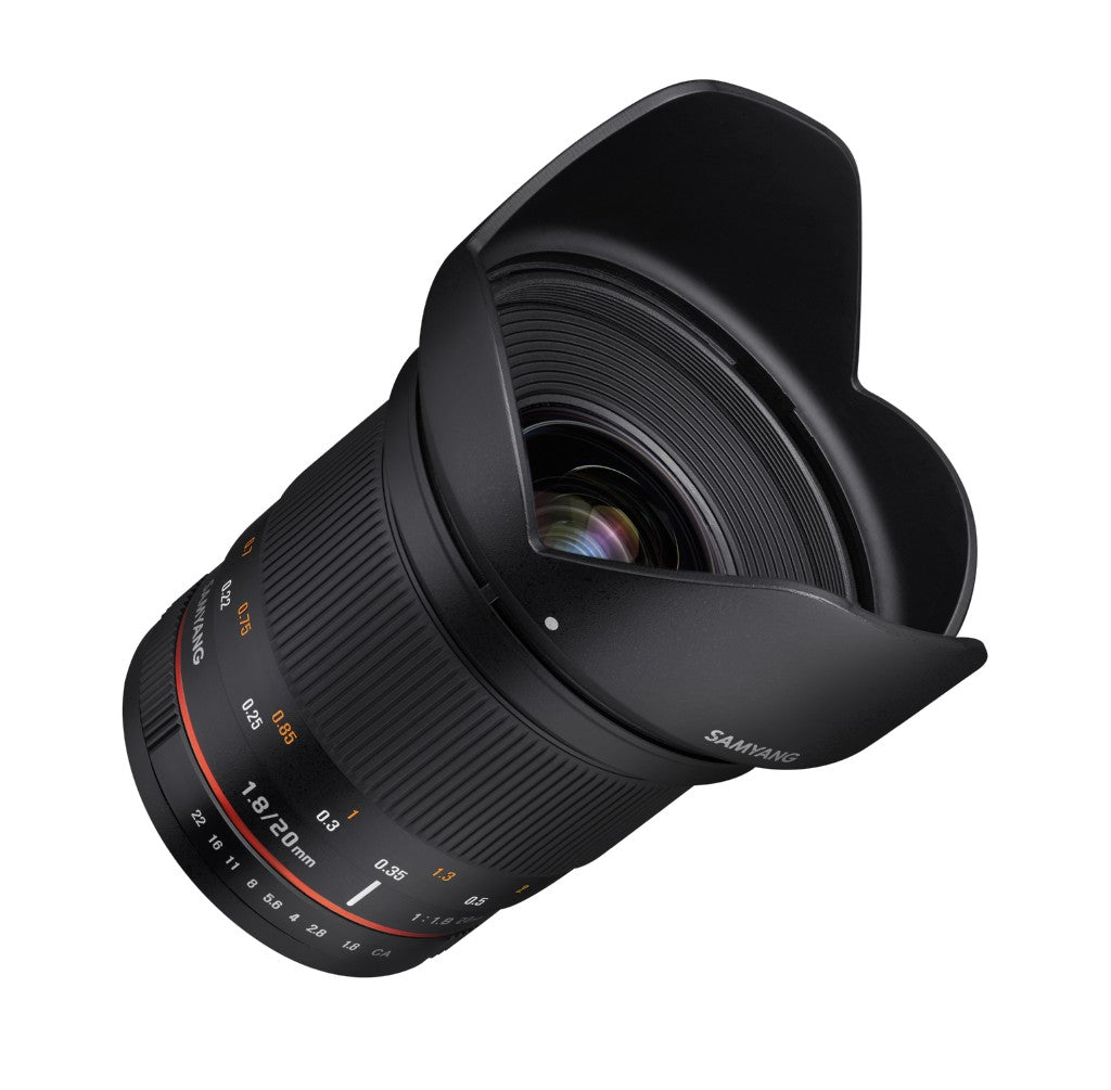 Обектив Samyang 20mm f1.8 ED AS UMC за MFT