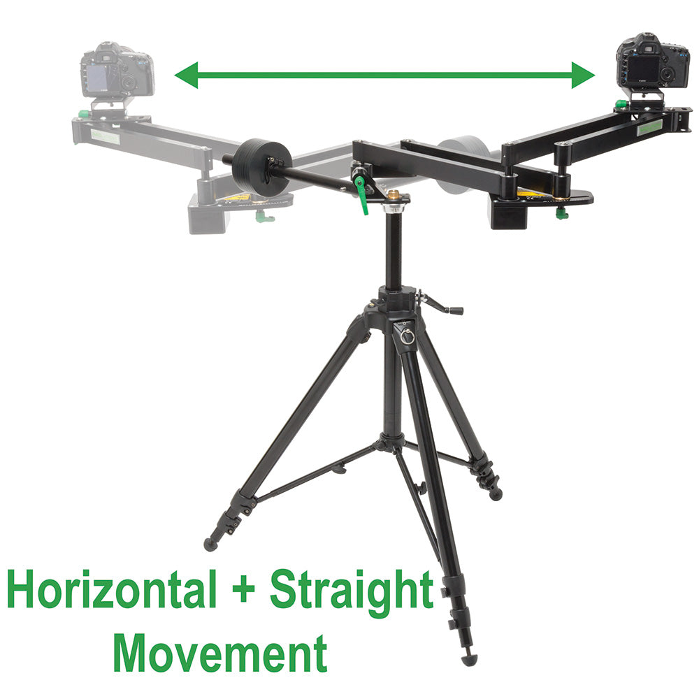 JIB Slider -  C-PAN ARM - 9 Solutions