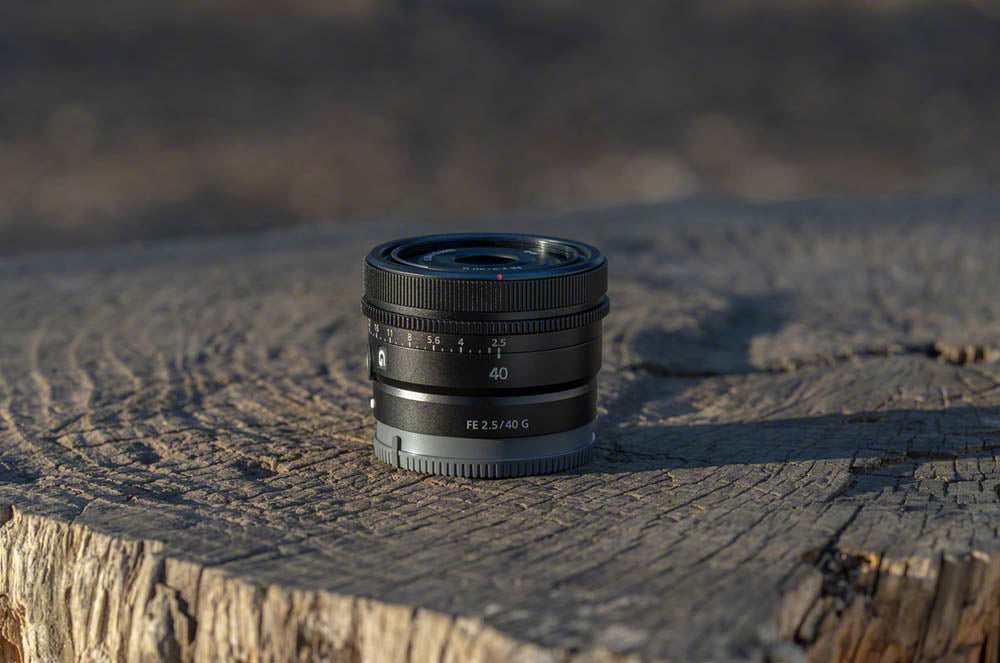 Обектив Sony FE 40mm f2.5 G