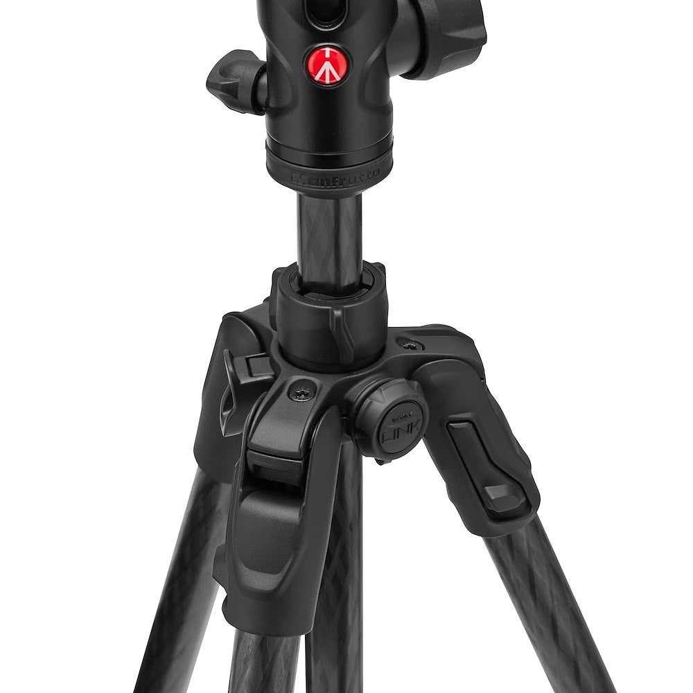 Тravel tripod kit Manfrotto Befree Advanced AS - carbon fiber - Black with twist lock