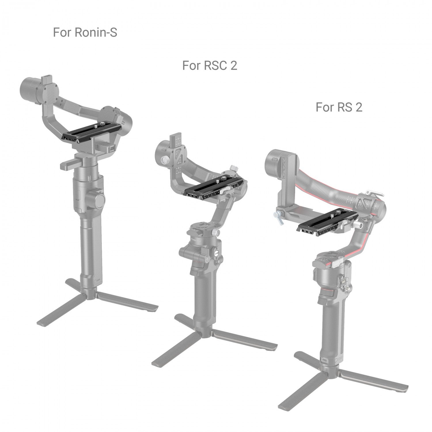 Плочка с бързо освобождаване SmallRig за DJI RS 2 / RSC 2 / Ronin-S Gimbal / RS 3 / RS 3 Pro