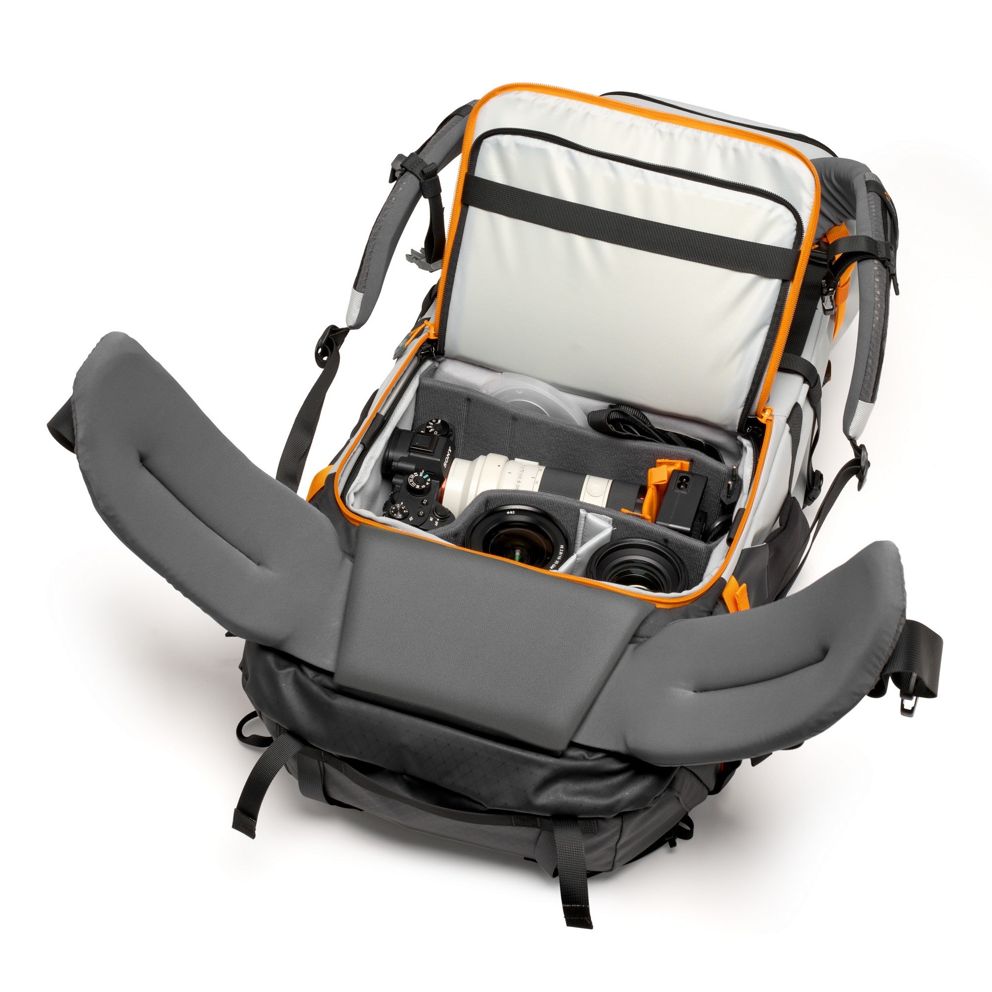 Раница Lowepro PhotoSport PRO 70L AW III (M-L) - Сив
