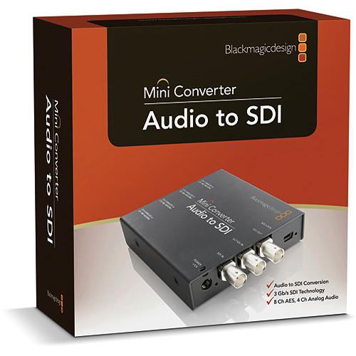 Blackmagic Design Mini Converter Audio to SDI 2