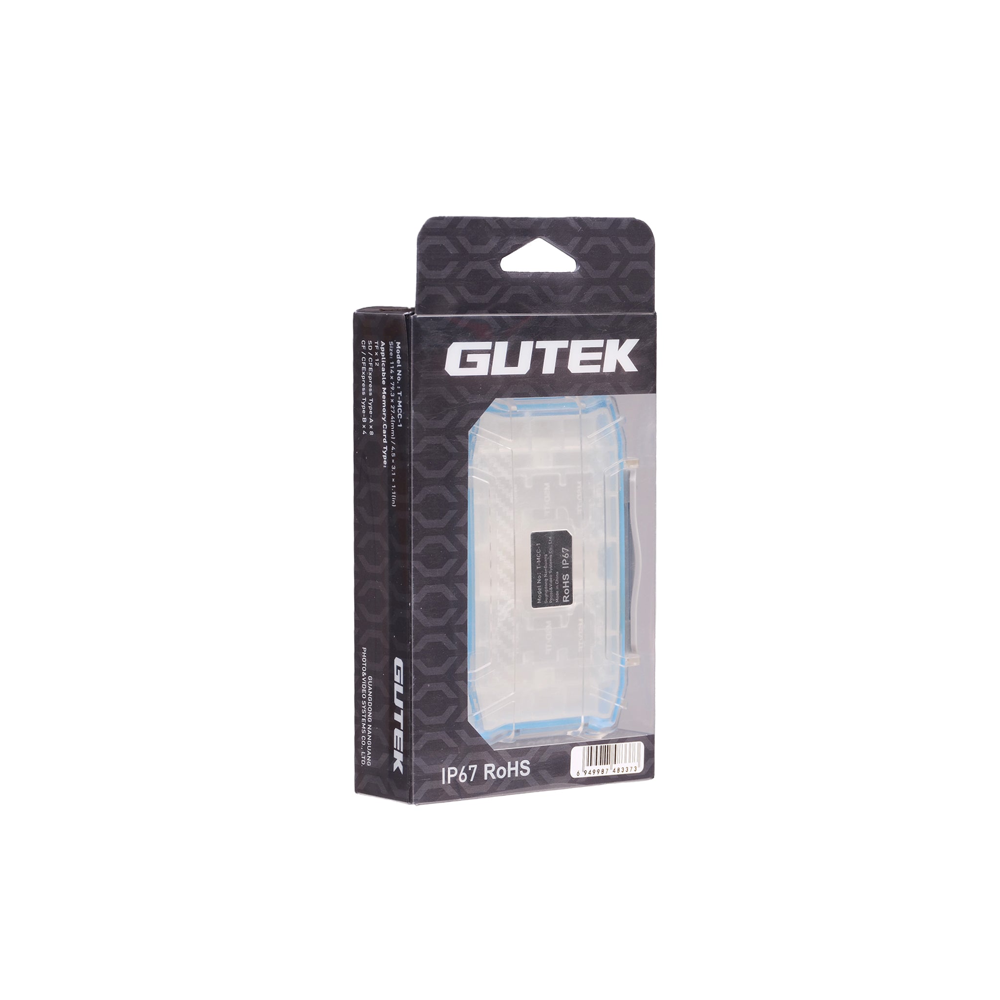 GUTEK Toritoise T-MCC-1 Memory Card Case - IP67