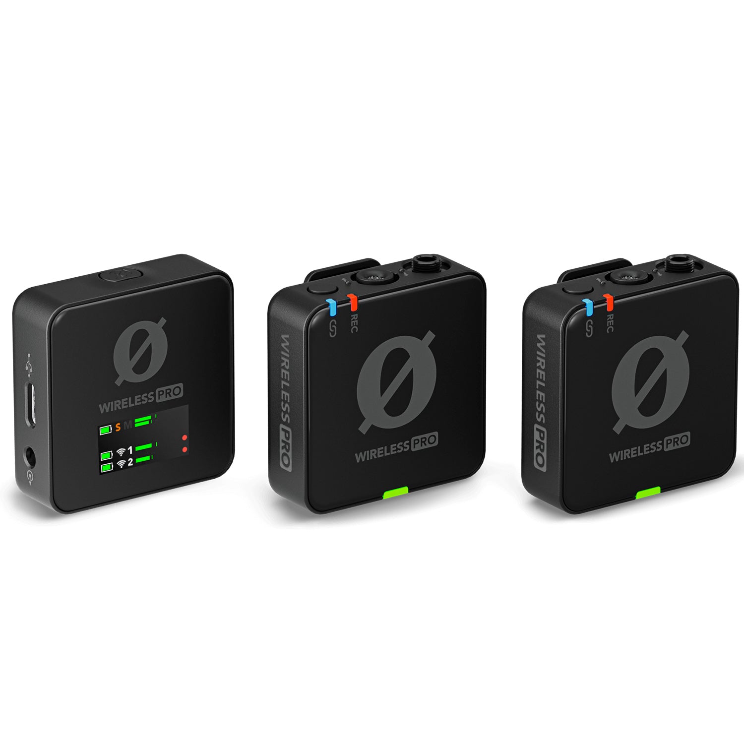 Комплект безжични брошки и рекордер Rode Wireless Pro - 2бр. предавател и 1бр. двуканален приемник