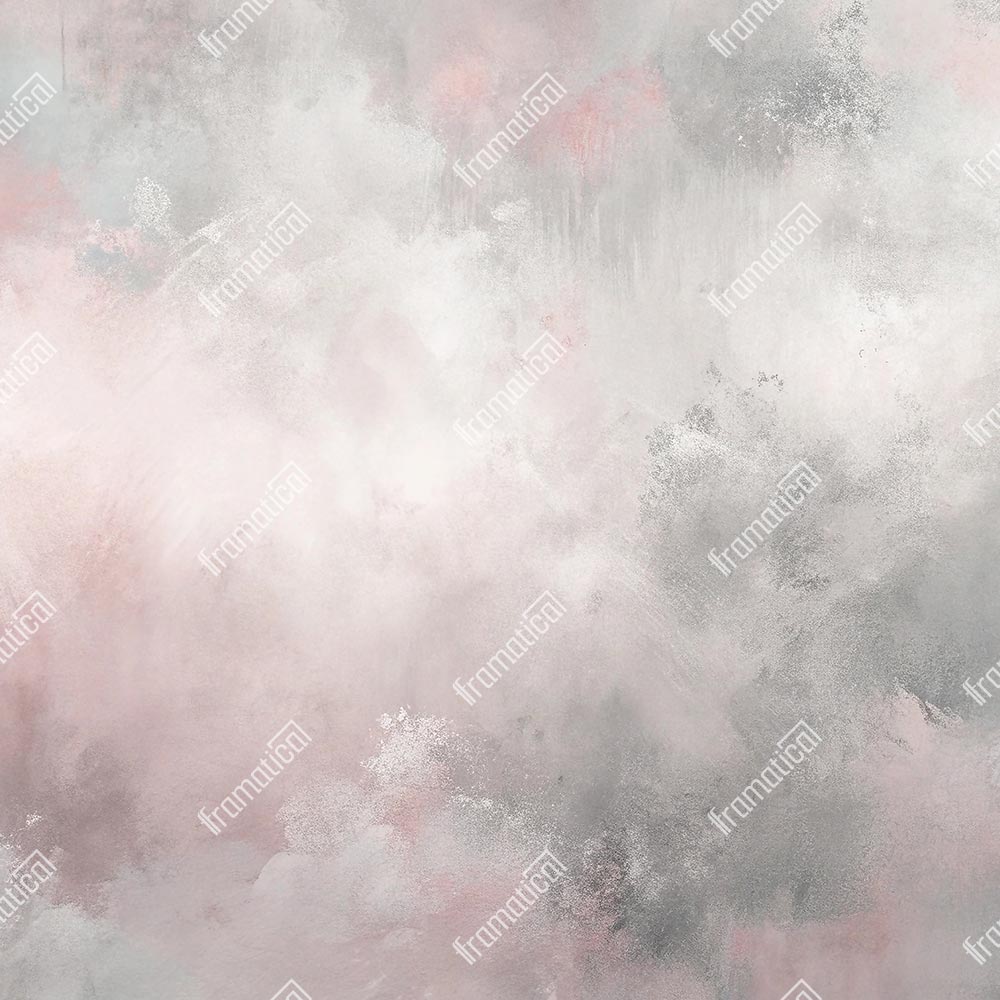 Текстилен фон - Pink-Gray Fog - 3.00m x 2.40m