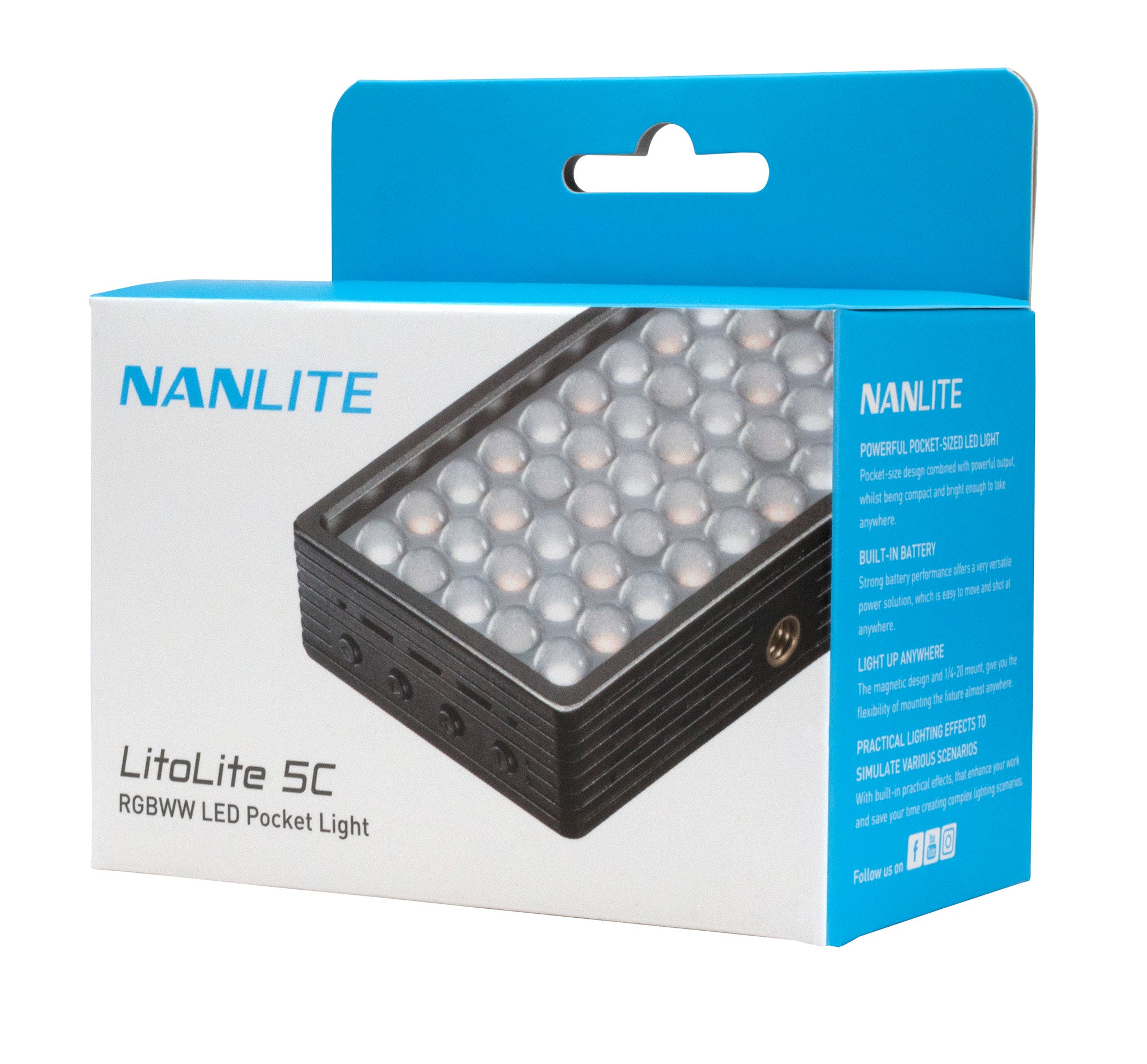 Диоден панел Nanlite LitoLite 5C RGBWW