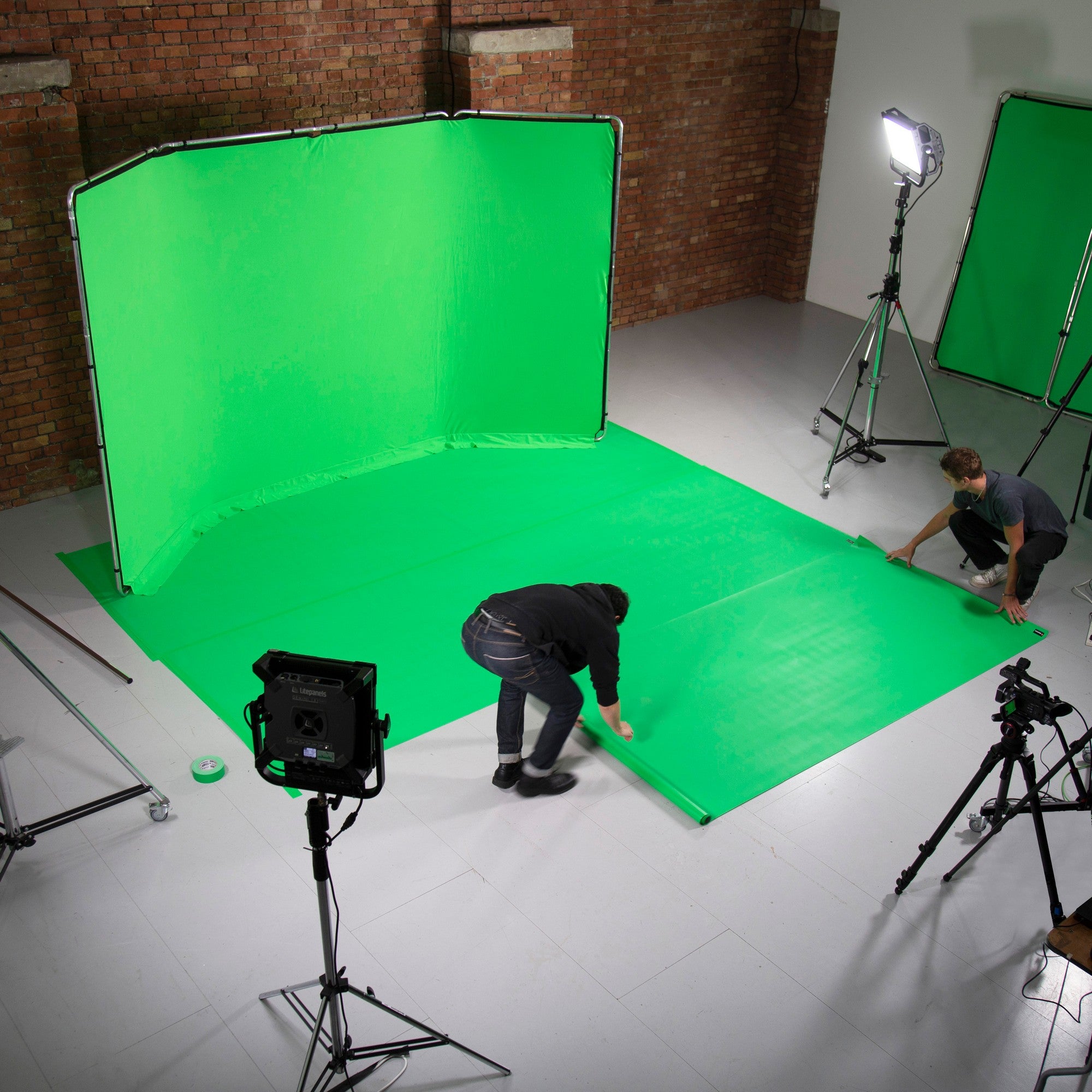 Manfrotto 7965 Vinyl Floor 1.37 x 4 m - Chromakey Green