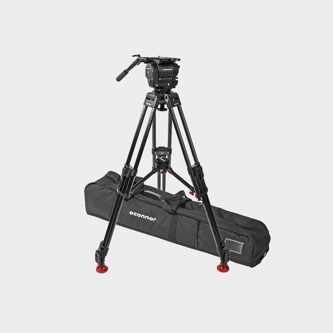 Видео статив OConnor 1040 с крака 30L 100mm Карбонов  - среден паяк