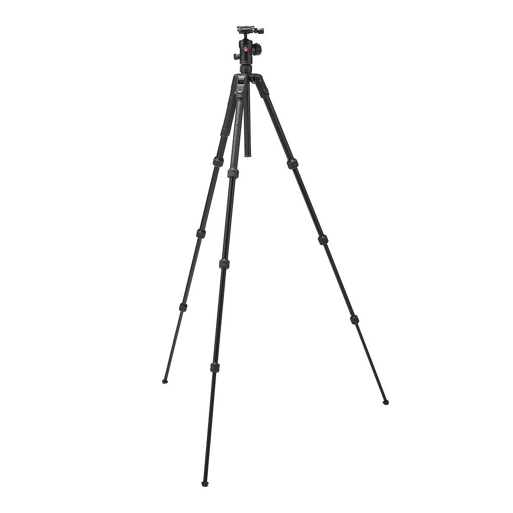 Туристически статив Manfrotto Befree Advanced AS с цанги - Черен - 10г. Гаранция