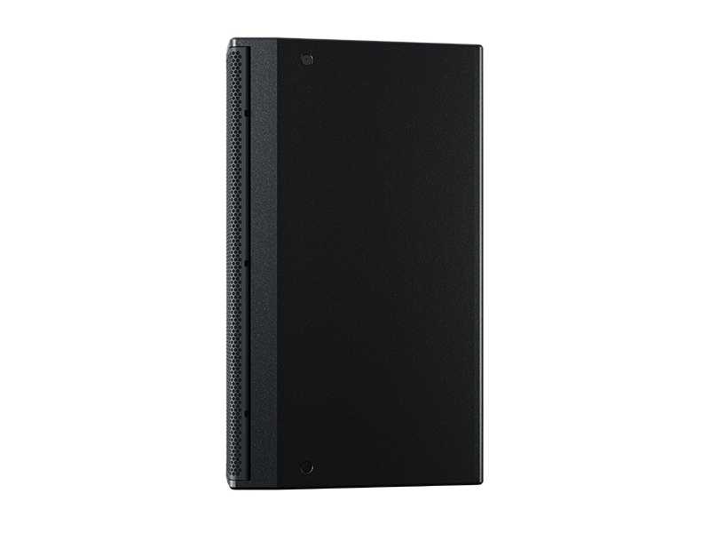 Optimal Audio Cuboid 15 cabinet speaker, 500w 8Ω in black, requires a mount