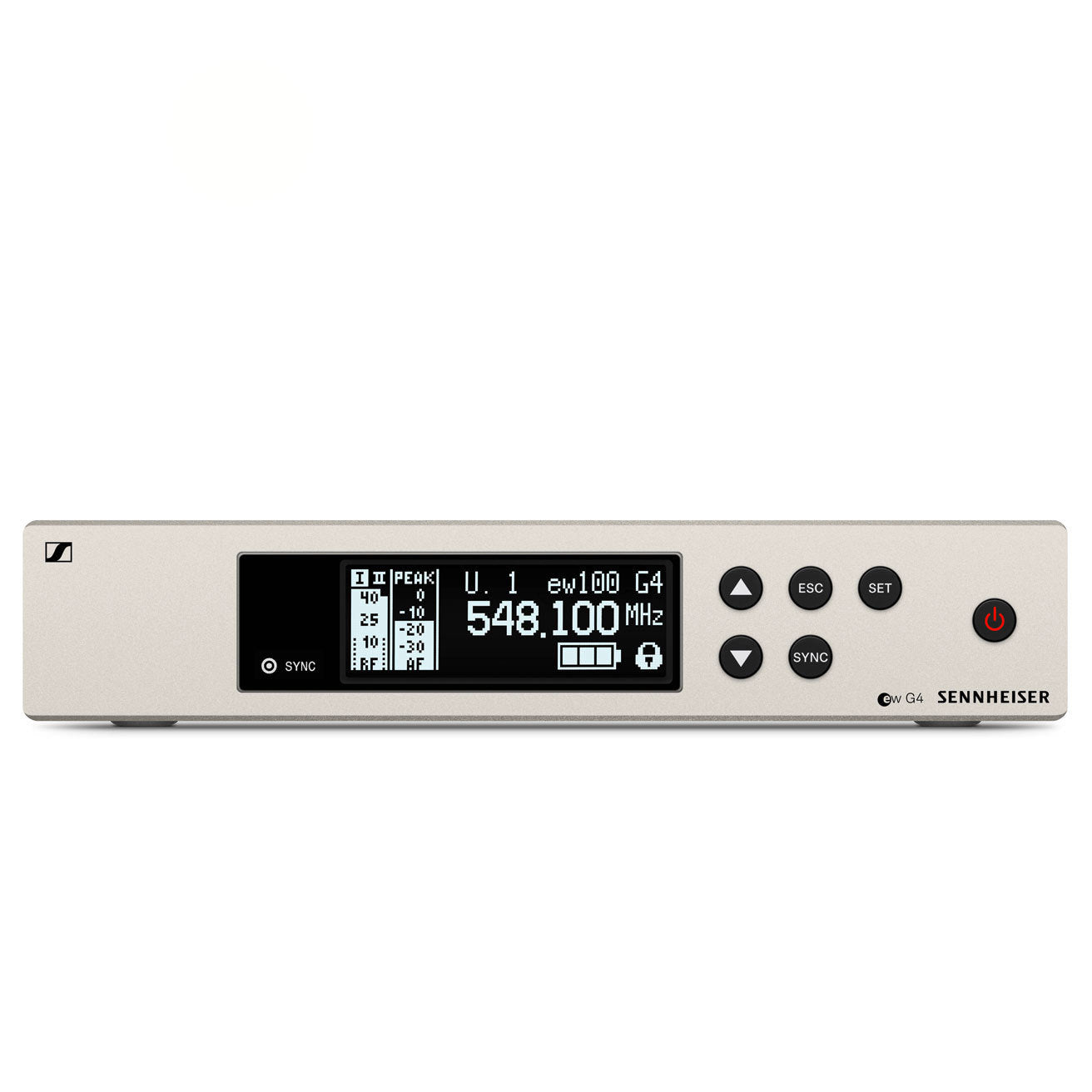 Безжичен комплект Sennheiser - Ew 100 G4-835-S-B с ръчен микрофон и настолен приемник (626-668 MHz)