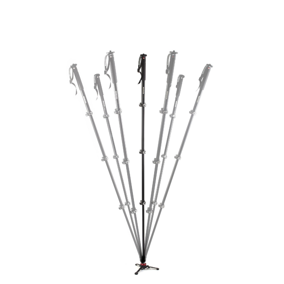 Manfrotto MVMXPRO500  XPRO 4 section video monopod w Fluid head & FLUIDTECH base