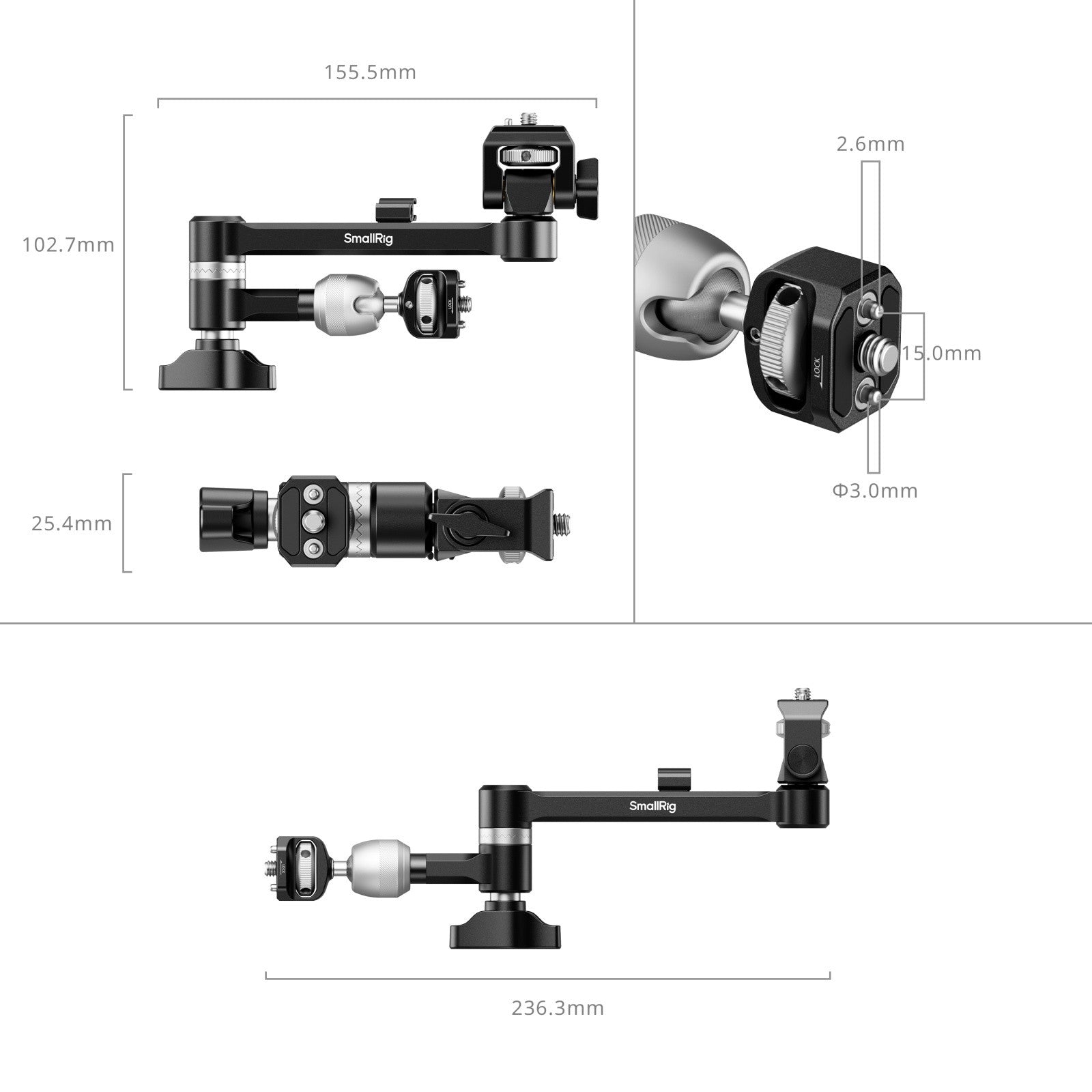 SmallRig Magic Arm Поддръжка 5141