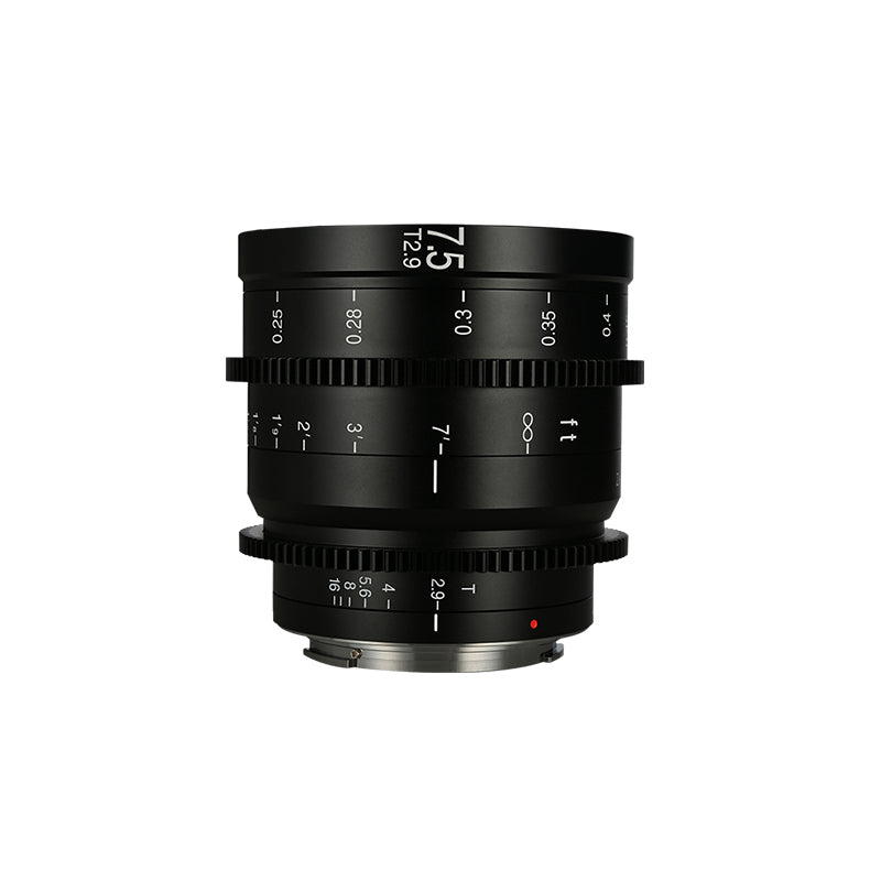 Кино обектив Laowa 7.5mm T2.9 Zero-D S35 Cine за Sony E - метричен