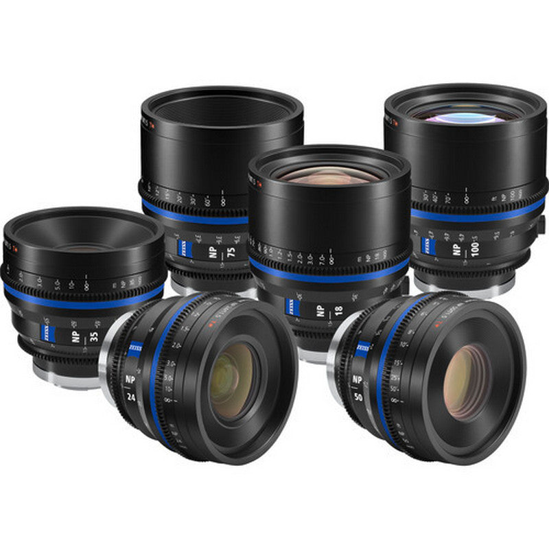 ZEISS Nano Prime Комплект 6 Обектива (Sony E, фута)