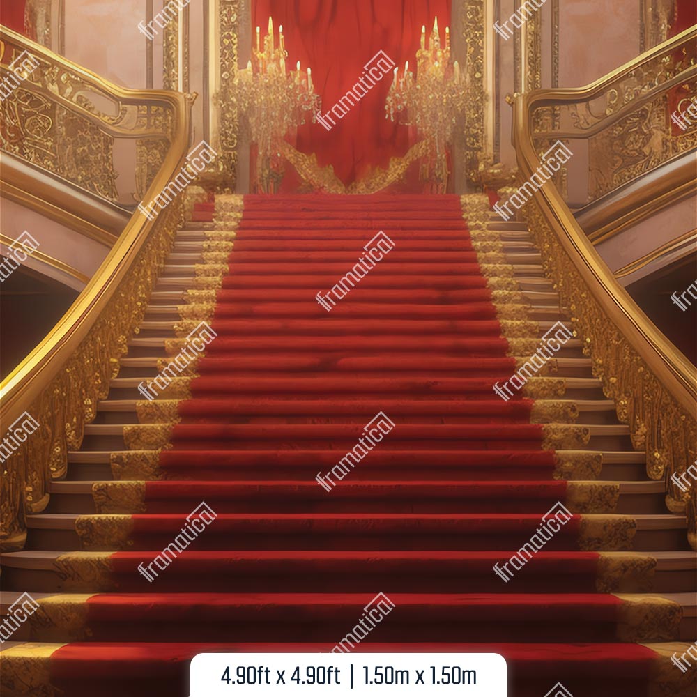 Текстилен фон - The Royal Staircase - 1.50m x 1.50m