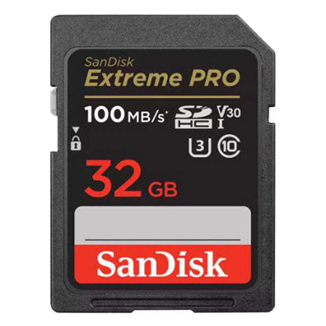 Карта памет SanDisk Extreme Pro SDHC Card 32GB 100MB/s UHS-I, Class 10, U3, V30