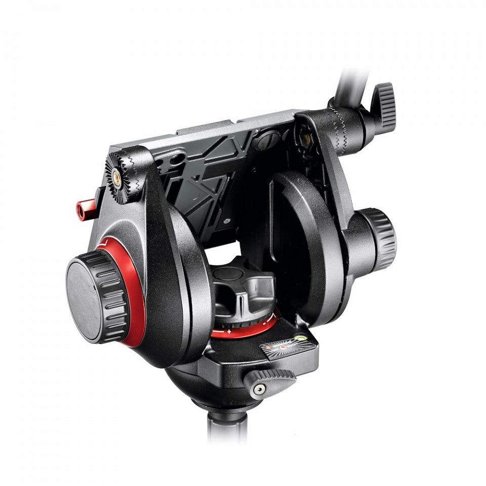 Видео статив кит Manfrotto с глава 509 FAST и двойни бързо разпъващи карбонови крака 645 - среден паяк
