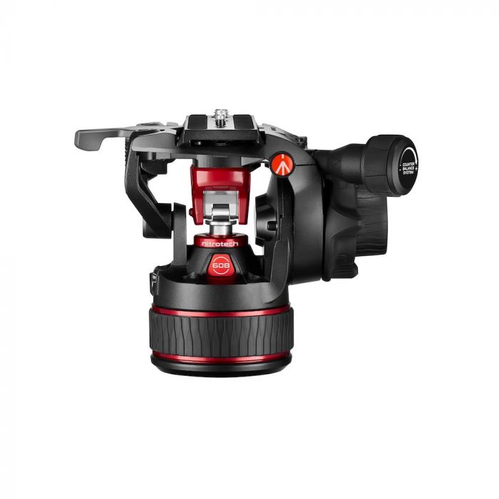 Видео статив кит Manfrotto Nitrotech 612 FAST с двойни бързо разпъващи карбонови крака 645 - среден паяк - 5г. гаранция