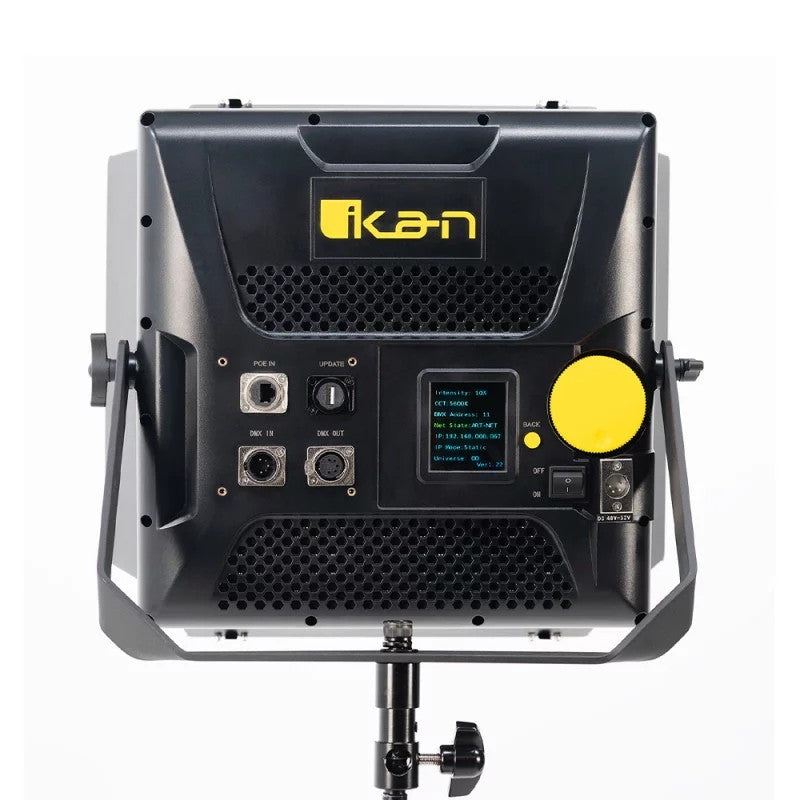Ikan Lyra POE 1 x 1 Bi-Color Studio Light w/ DMX Control