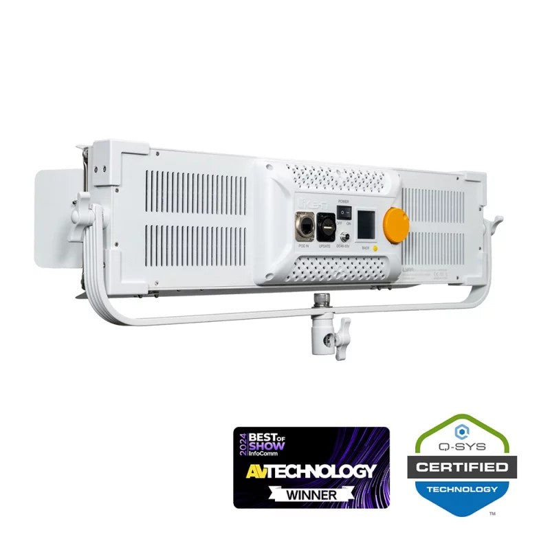 Ikan Lyra POE Low Profile Bi-Color Studio Light w/ DMX, white