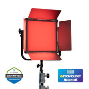 Ikan Lyra POE 1 x 1 RGBWA Studio Light w/ DMX Control