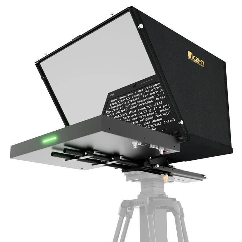 Ikan Aura 19inch POE++ PTZ NDI Teleprompter w/ Full NDI Encoding/Decoding & IP Tally