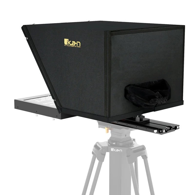Ikan Aura 19inch POE++ PTZ NDI Teleprompter w/ Full NDI Encoding/Decoding & IP Tally