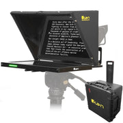 Ikan Aura™ Professional 21inch SDI Beam Splitter Teleprompter w/ Travel Kit