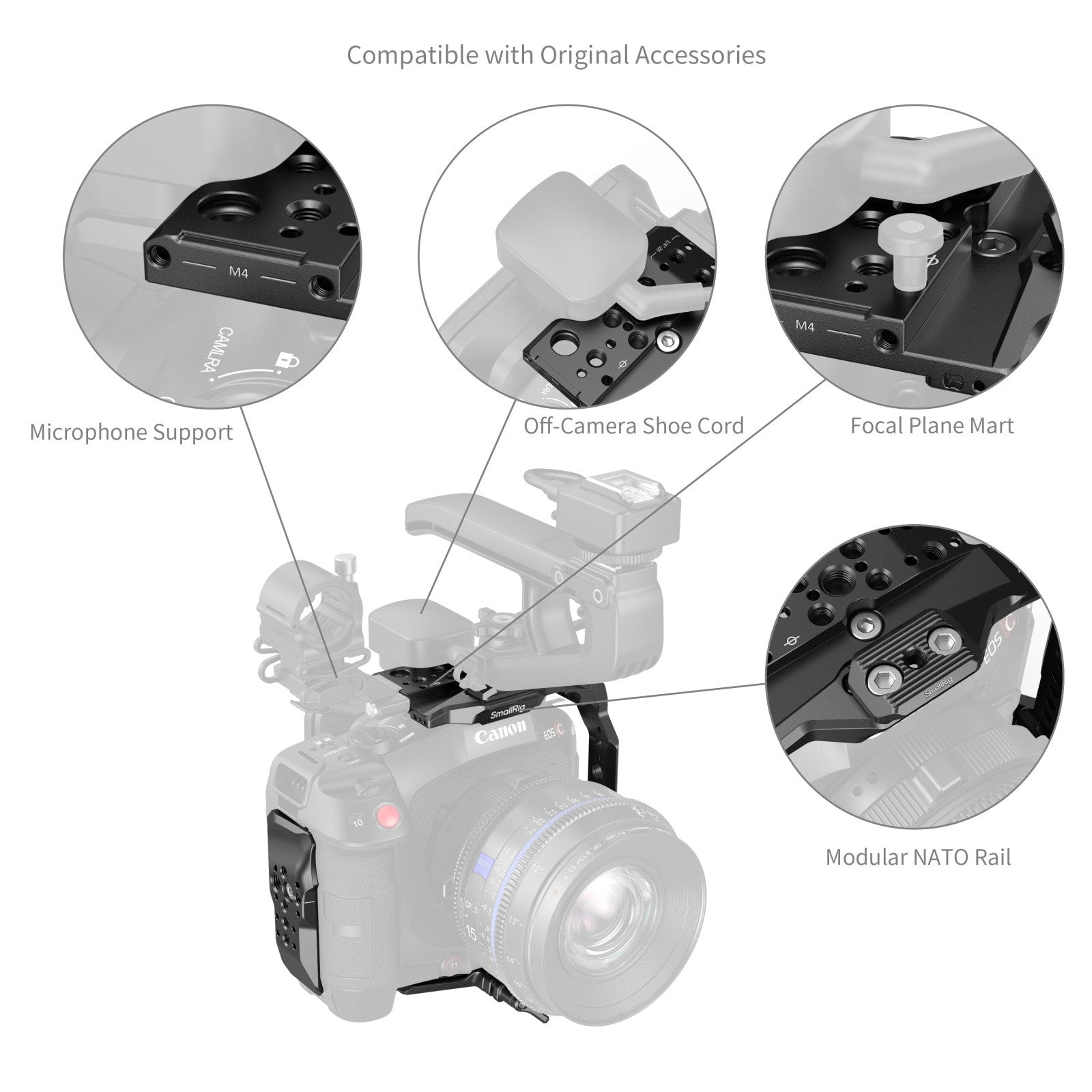 Комплект Клетка за Canon EOS C80 SmallRig