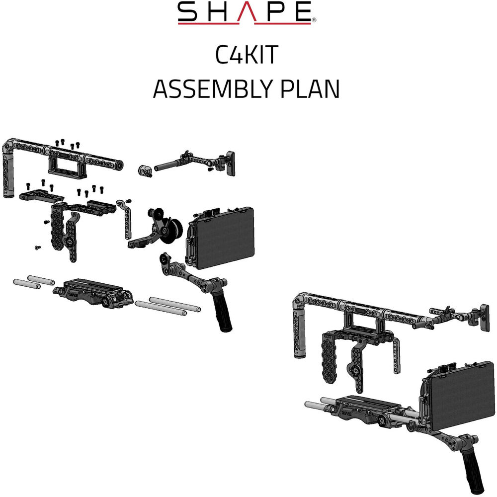 Shape Клетка за Canon C400 с богата окомплектовка