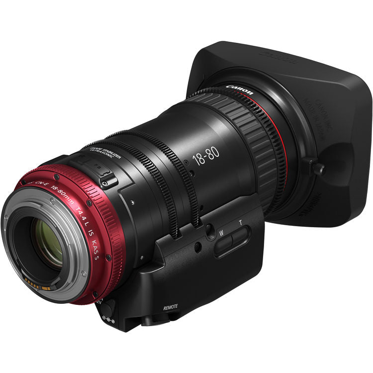Серво обектив Canon CN-E 18-80mm T4.4 L IS KAS S