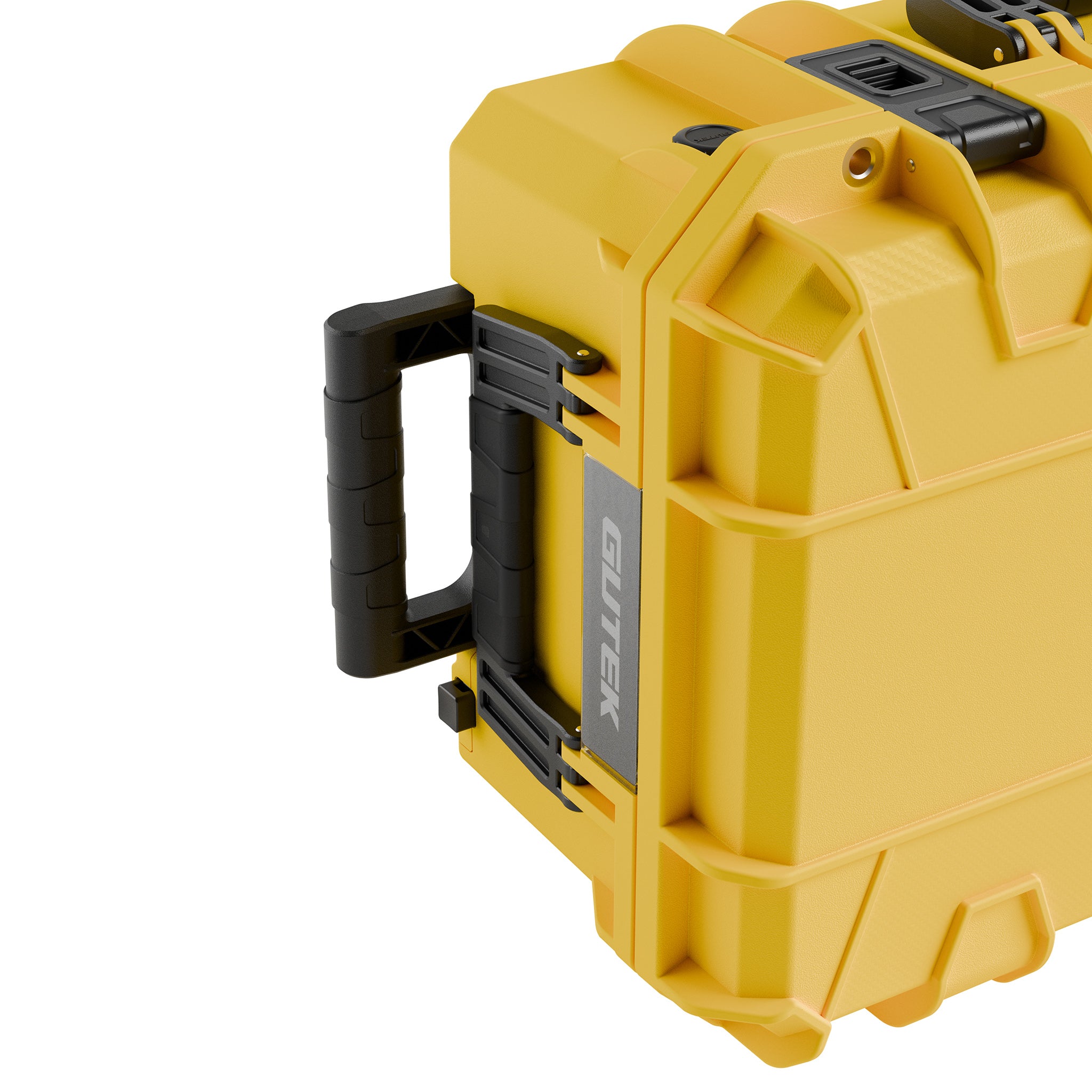 Твърд куфар с колелца GUTEK Tortoise T-300 Yellow - IP67