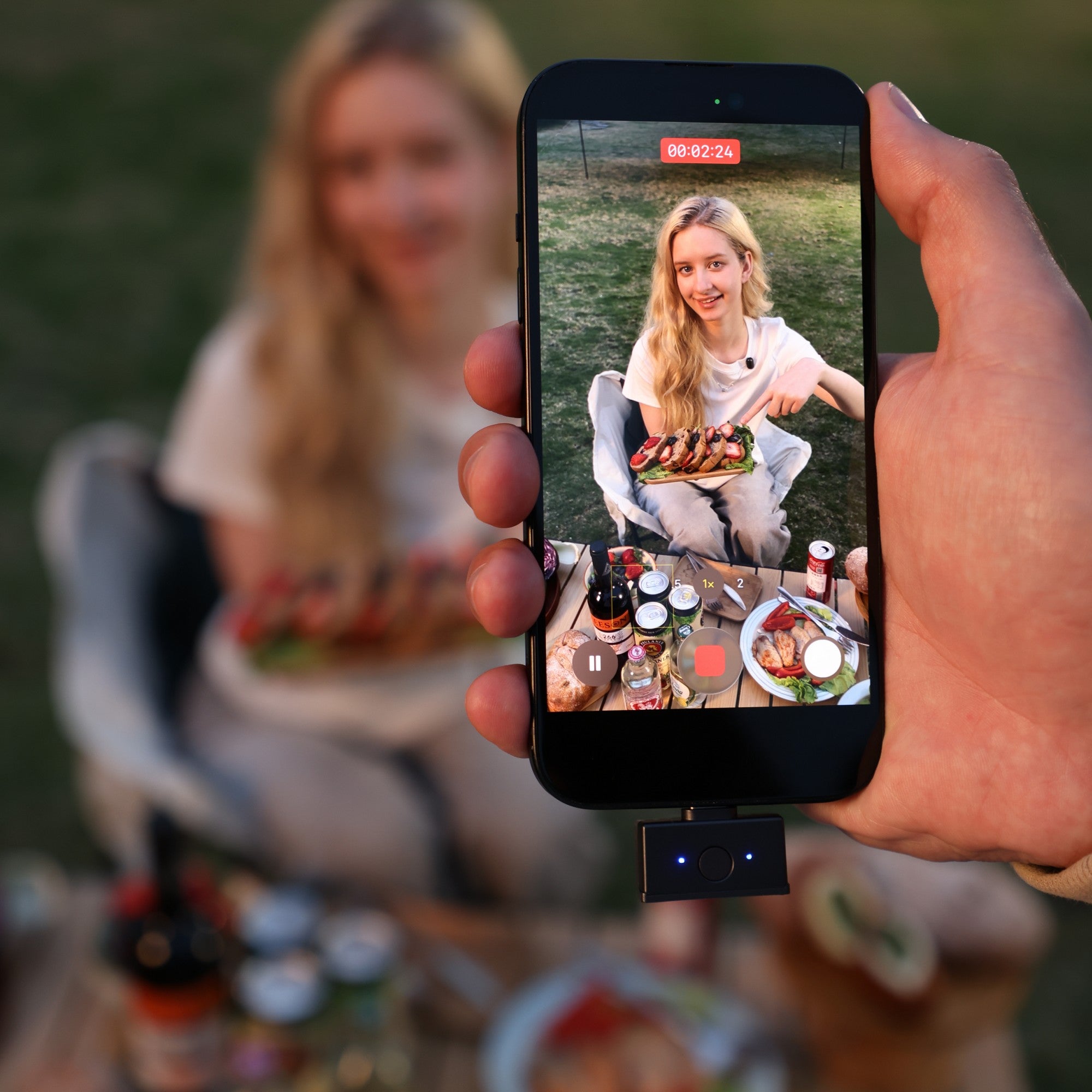 Saramonic Air SE AI-Powered Clip-On and Handheld Wireless Microphone