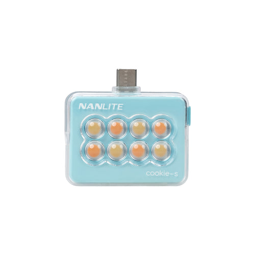 Мини диоден панел Nanlite Cookie S (Cyan Blue)