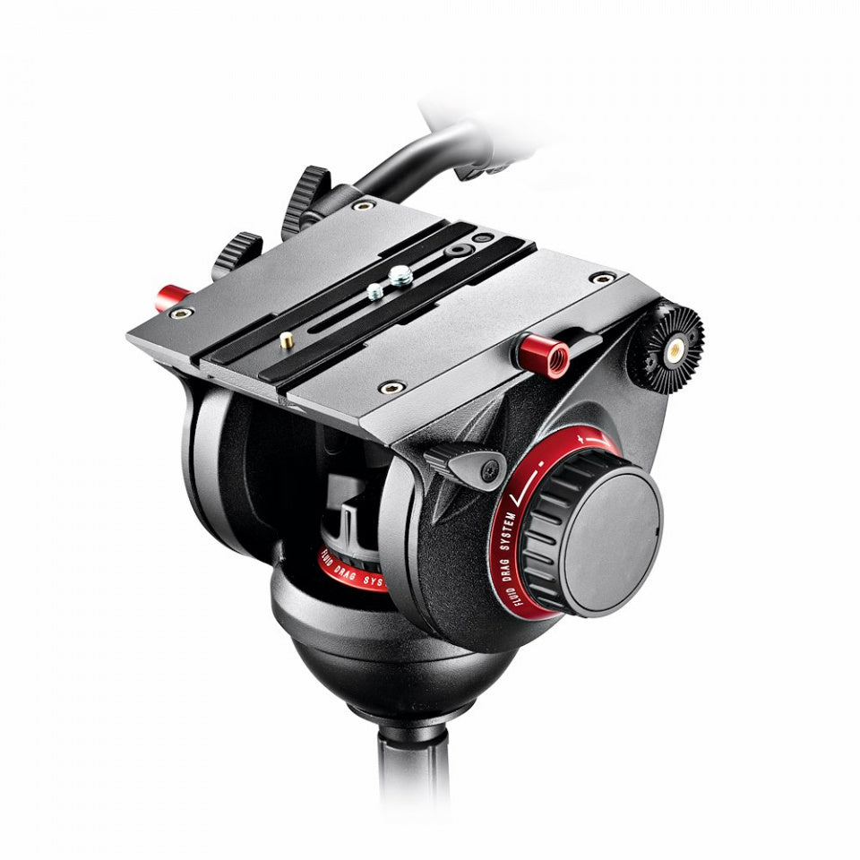 Видео статив кит Manfrotto с глава 509 FAST и двойни бързо разпъващи карбонови крака 645 - среден паяк
