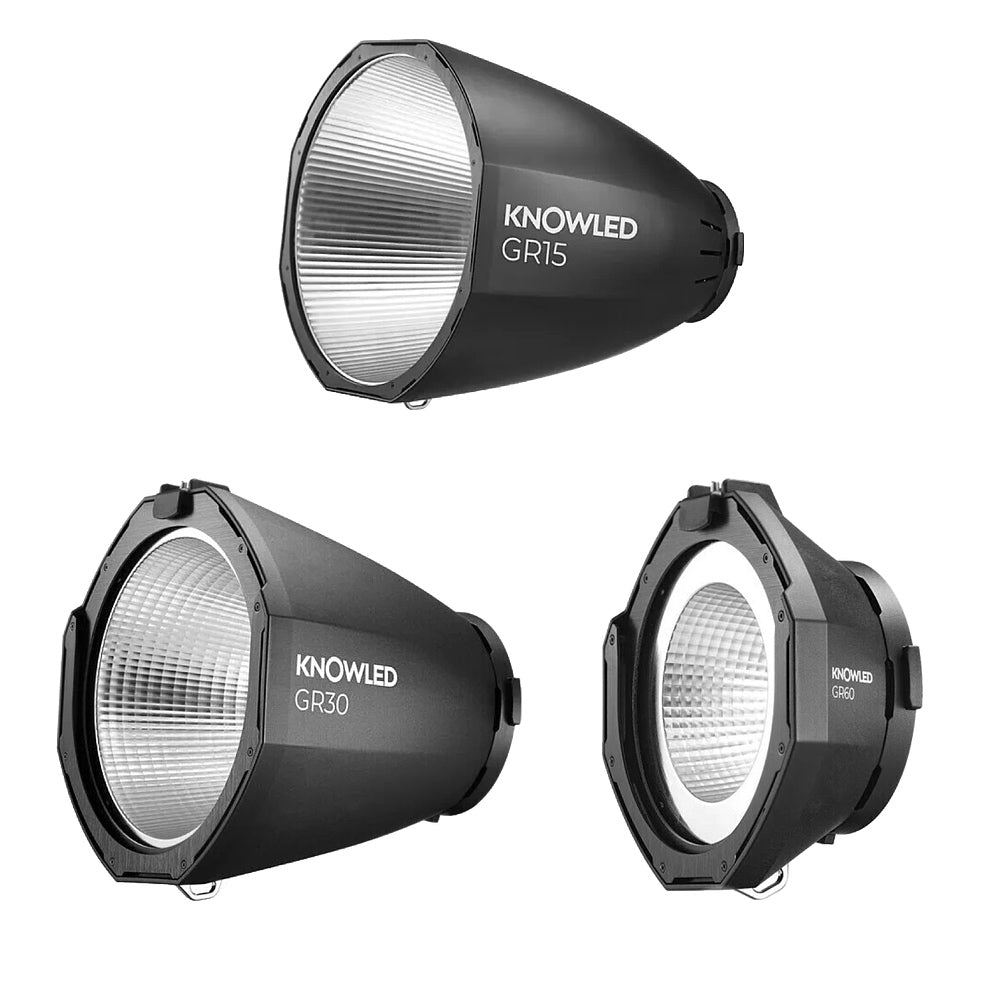 Комплект Рефлектори GRK за Knowled MG1200Bi (15, 30 & 60°)