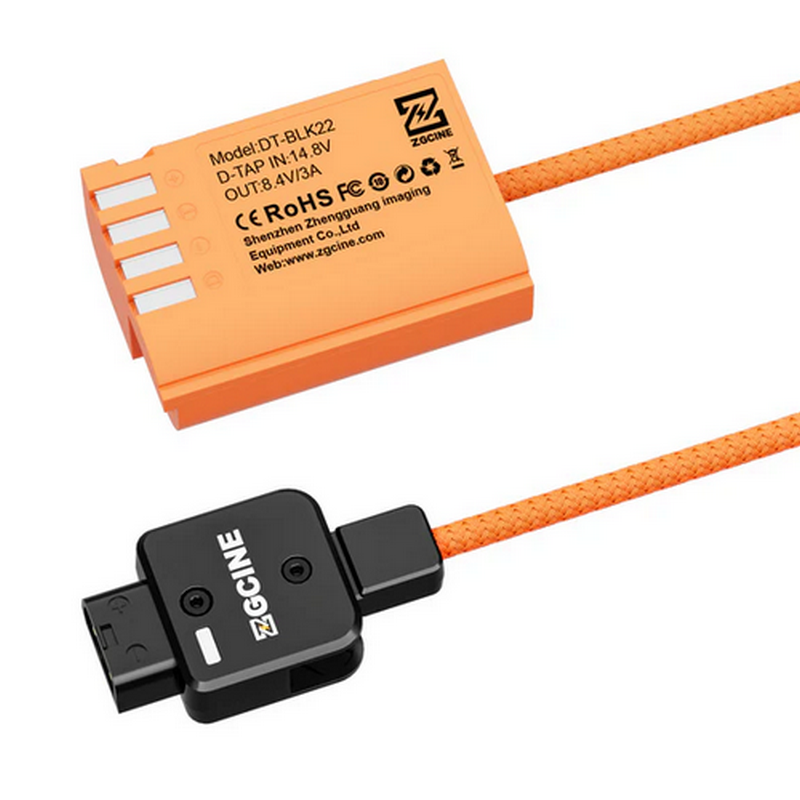 ZGCINE D-Tap to DMW-BLK22 Dummy Battery