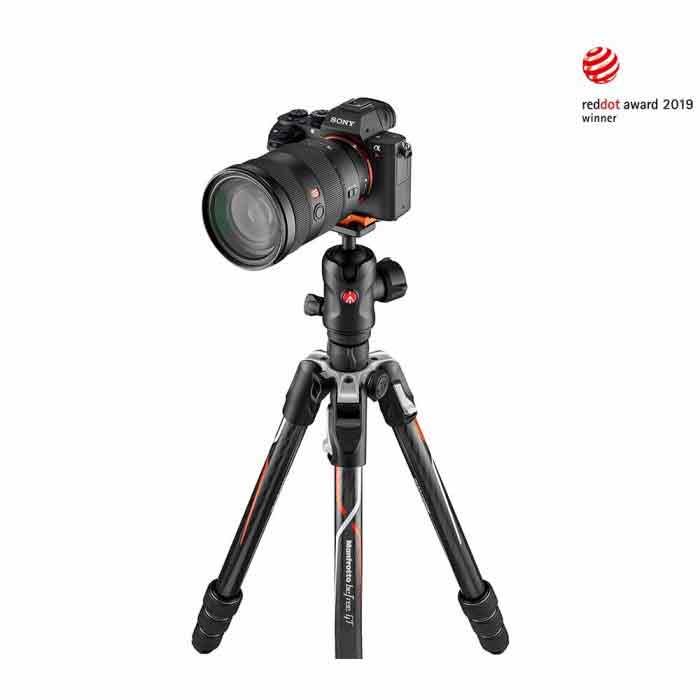 Карбонов туристически статив Manfrotto Befree GT Alpha за камери Sony α7 и α9 - 10г. Гаранция